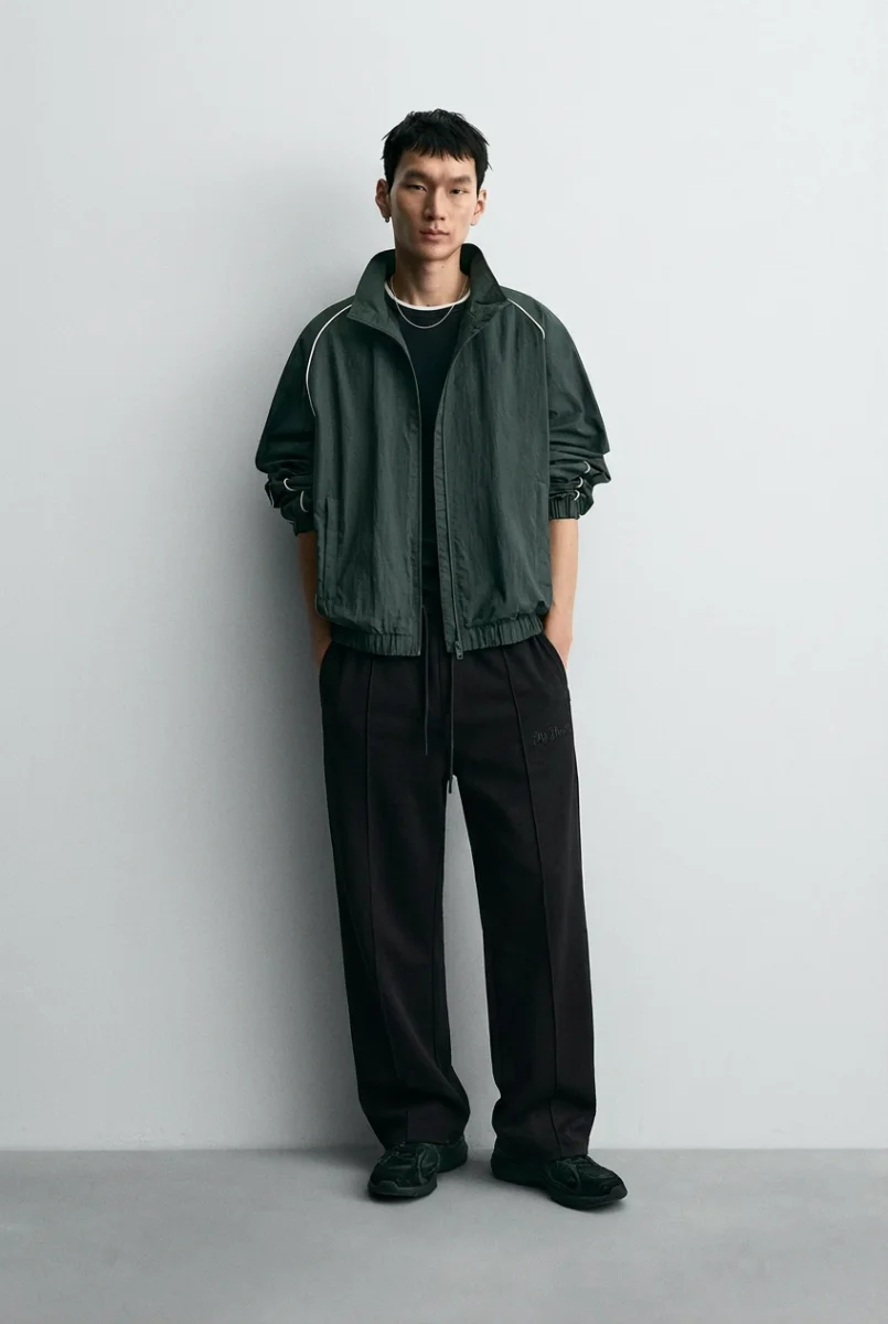 Relaxed Fit Cotton Trousers