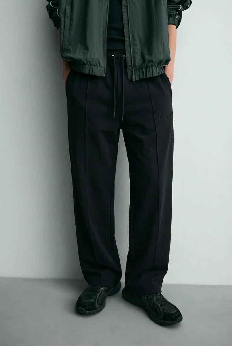 Relaxed Fit Cotton Trousers