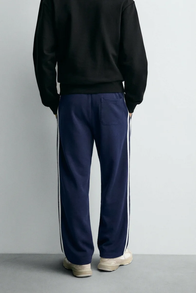 Wide Leg Track Pants