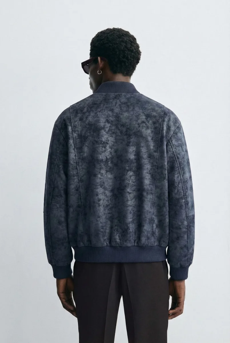 Бомбер Midnight Suede